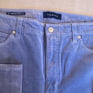 Talbots Blue Corduroy Women’s Pants